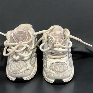 2C Pink, Gray & White Nike Sneaker